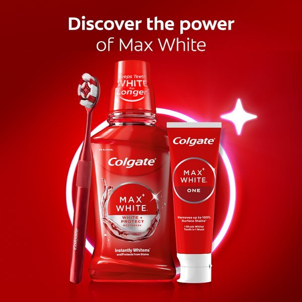 Colgate Max White Expert Whitening Mouthwash 500ml