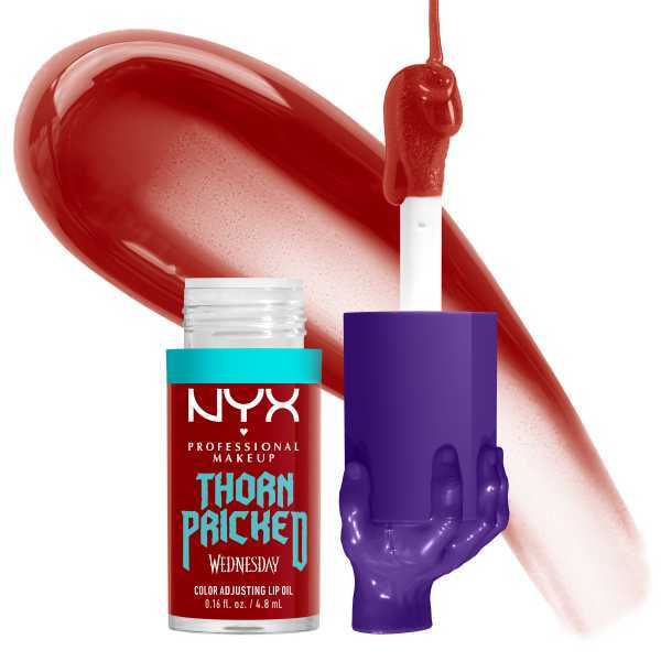 NYX Professional Makeup X Wednesday Mystery Lip Oil Thorn Pricked