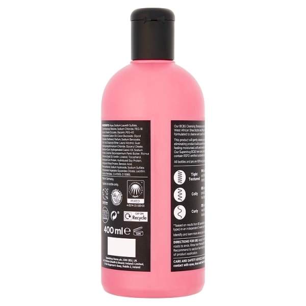 Superdrug BC&S Black Castor Shampoo 400ml