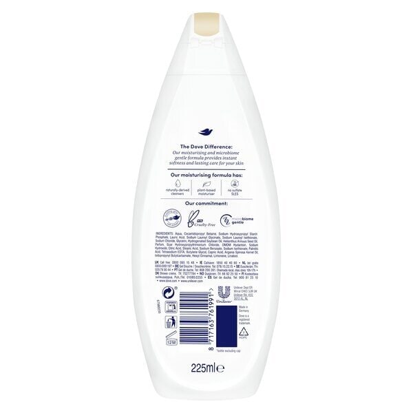 Dove Nourishing Care Body Wash 225ml
