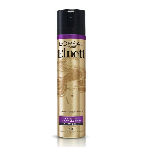 L'Oreal Hairspray Elnett Care Damaged Hair Argan Oil 75ml