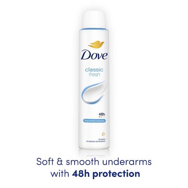 Dove Classic Fresh Anti-Perspirant Deodorant  Aerosol 200 ml