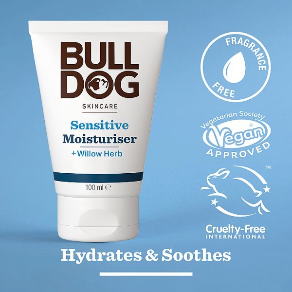 Bulldog Skincare Sensitive Moisturiser 100ml