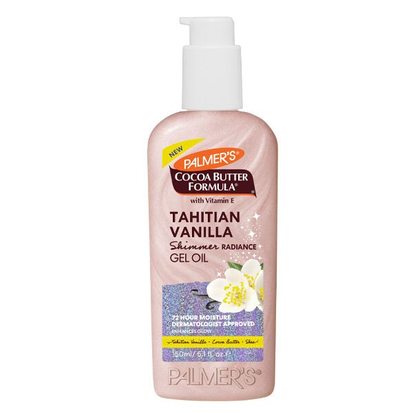 Palmer's Tahitian Vanilla Shimmer Gel Oil 150Ml