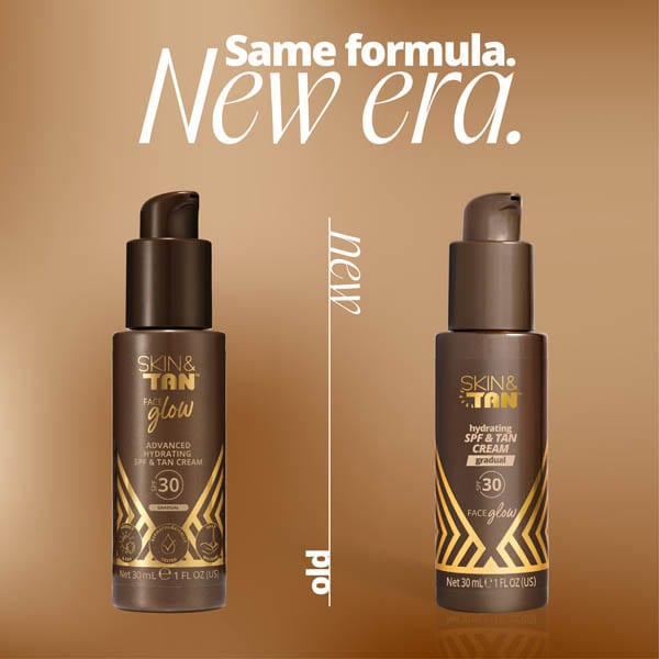 Skin & Tan Face Glow SPF Tan Cream SPF30 30ml