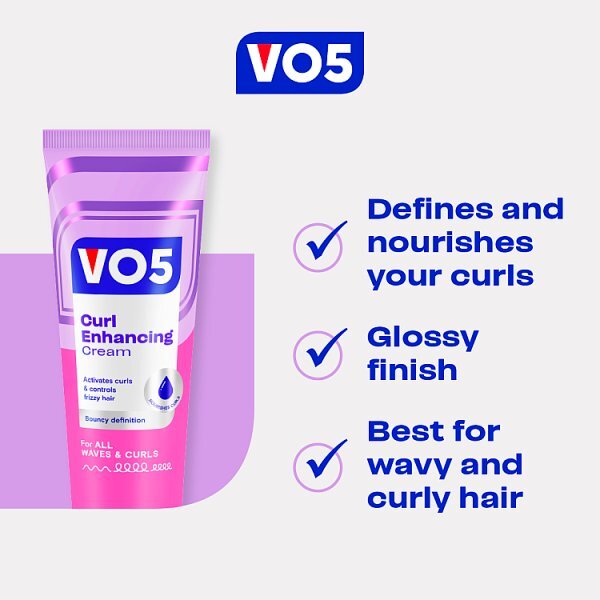 VO5 Enhance Cream Overnight Curl 125ml