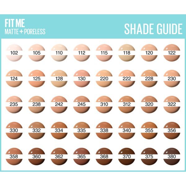 Maybelline Fit Me Matte & Poreless Foundation 101 True Ivory