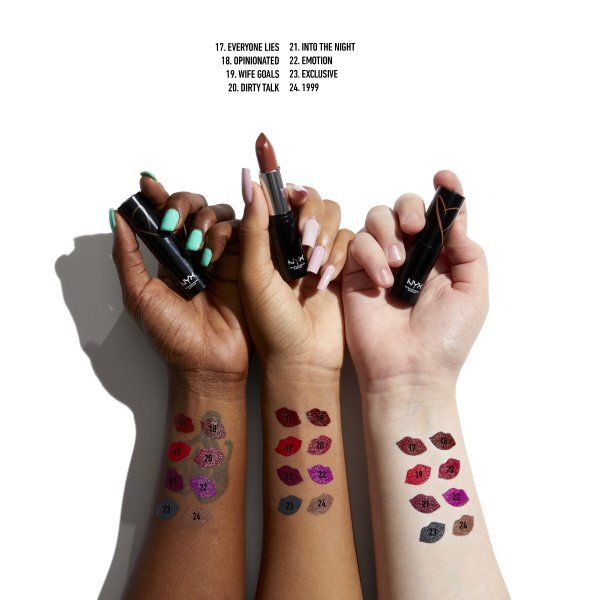 NYX Professional Makeup Shout Loud Satin Lipstick Wife Goal
