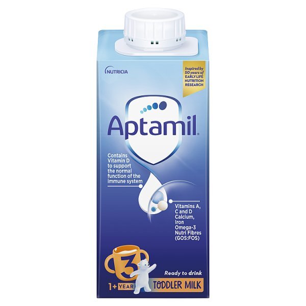 Aptamil 3 Toddler Milk Formula Liquid 1-3 Years 200ml