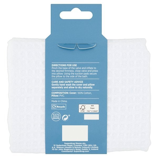 Superdrug Bath Pillow