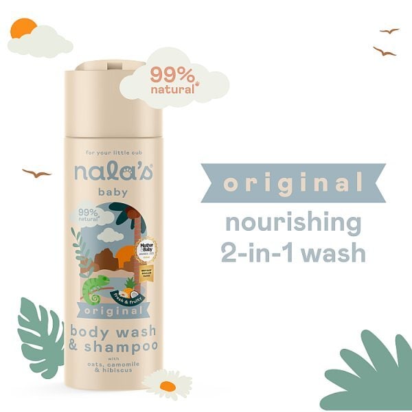 Nala's Baby Body Wash & Shampoo 200Ml