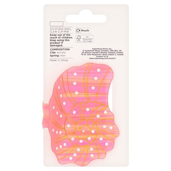 Studio London Shell Claw Clip