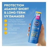 Nivea Sun Protect & Moisture Sun Cream Lotion Spf50 400Ml