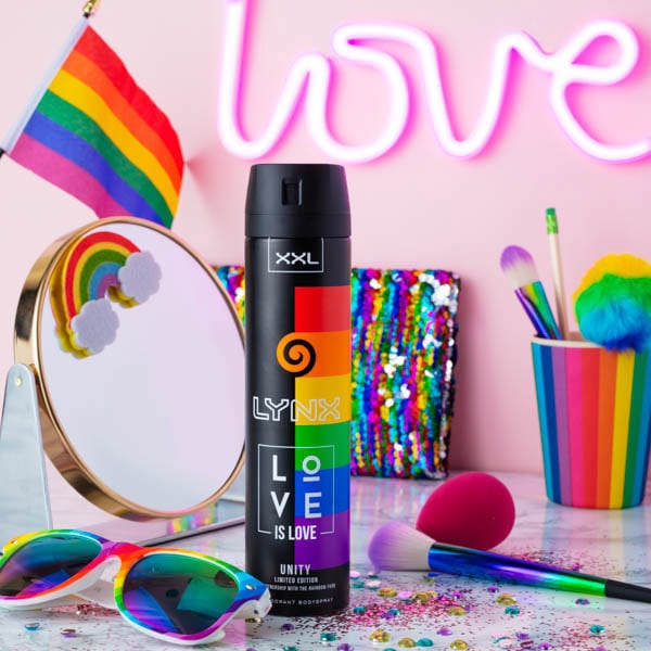 Lynx Bodyspray Unity Pride 250ml