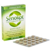 Senokot 7.5mg Tablets Adult Senna Laxative Constipation 20s