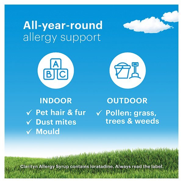 Clarityn Allergy 1mg/ml Syrup Mixed Berries Flavour 60ml