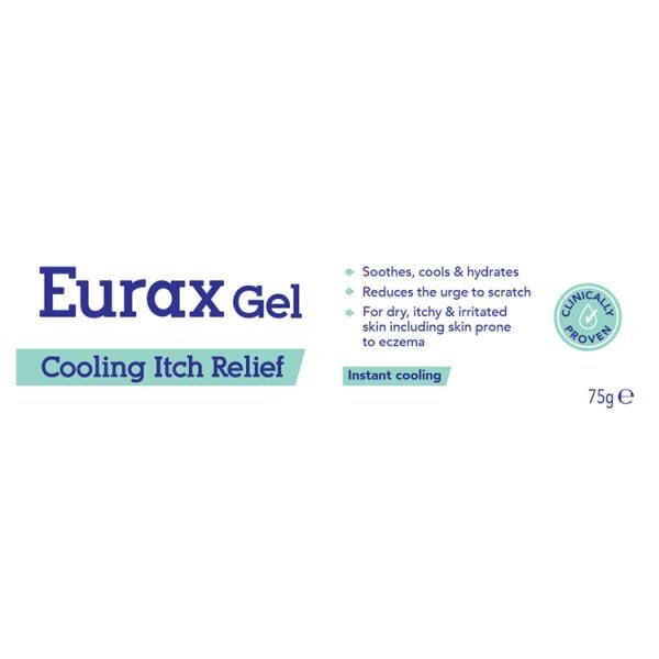 Eurax Cooling Itch Relief Gel 75g
