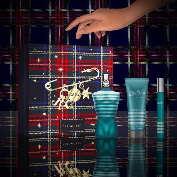 Jean Paul Gaultier Le Male Edt 75 Ml + Shower Gel + Edt 10ML Gift Set