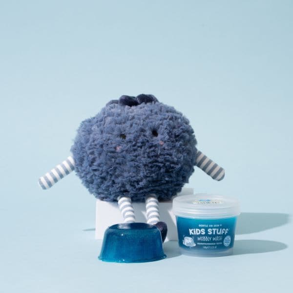 Kids Stuff Wobbly Wash  Blue 100G X 6