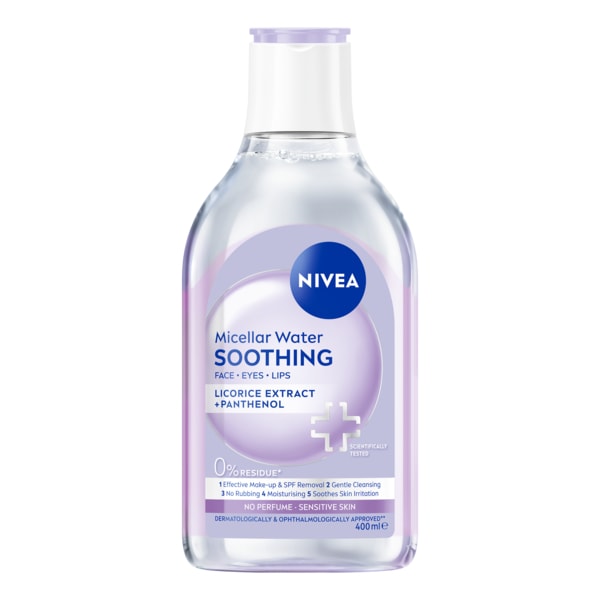 NIVEA Soothing Micellar Water for Sensitive Skin 400ml