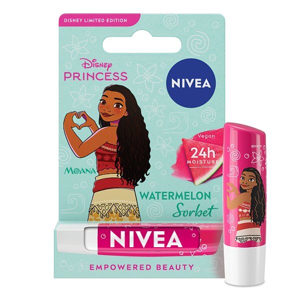 NIVEA Watermelon Sorbet Disney Moana Limited Edition Lip Balm 4.8g