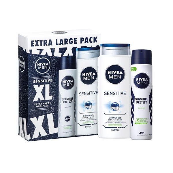 Nivea Men Sensitive XL Duo Pack