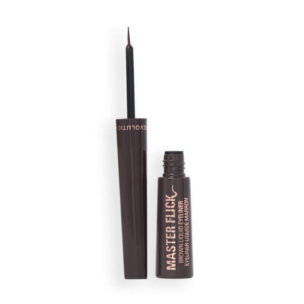 Revolution Master Flick Dip Liquid Eyeliner Mocha Brown