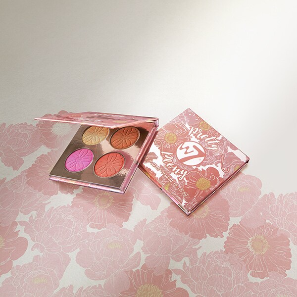 W7 Pretty Peony Face Palette 8.8g