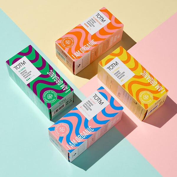 TOTM Applicator Tampons  Super Plus 14