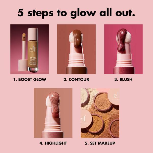 e.l.f. Halo Glow Highlight Beauty Wand Pink Prism