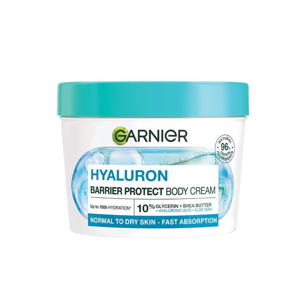 Garnier Hyaluron Barrier Protect Body Cream Normal to Dry Skin 380ml