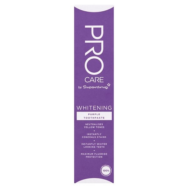 Superdrug ProCare Purple Toothpaste 75ml