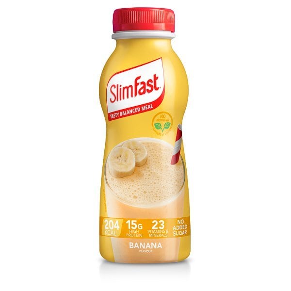 DNR SlimFast Protein Blissful Banana Flavour Shake 325ml