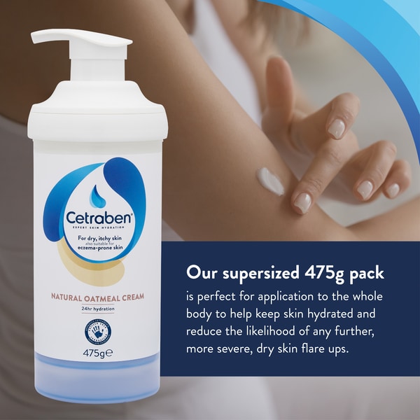 Cetraben Natural Oatmeal Cream 475G