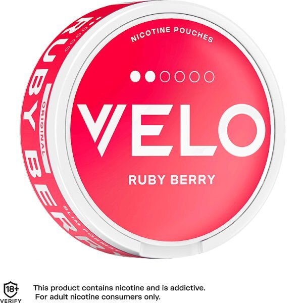 VELO Ruby Berry 6mg Pouches