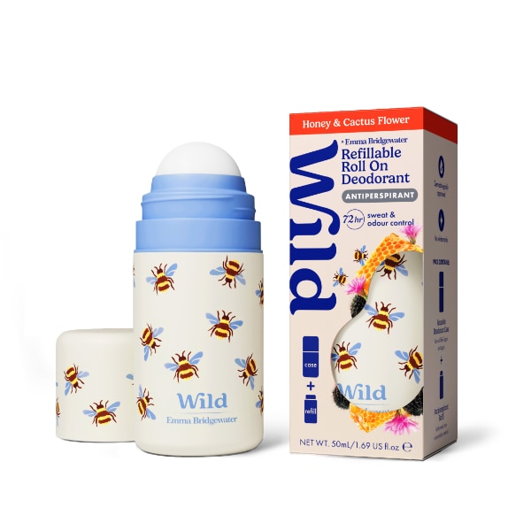 Wild Bee Case Honey & Cactus Roll On Starter Pack 50Ml