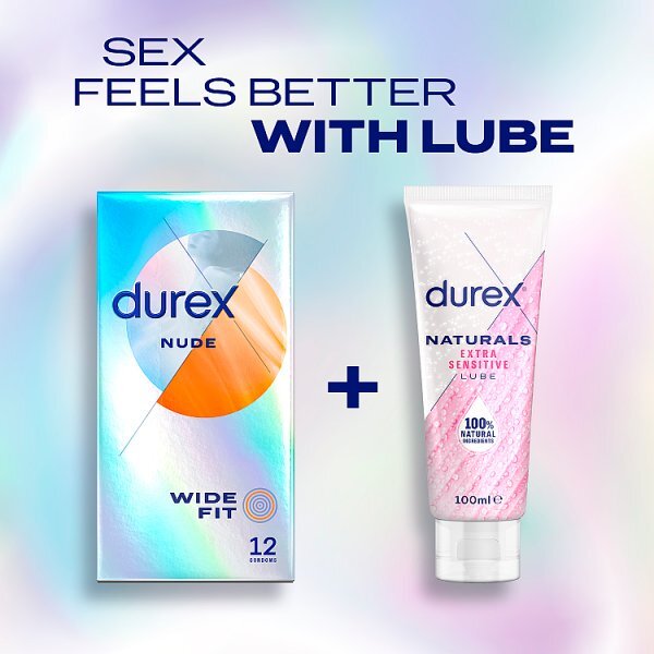 Durex Nude Condom Wide Fit 12S