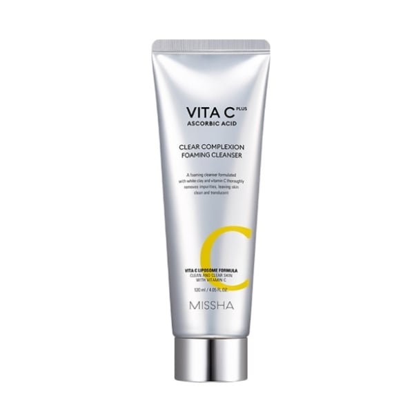 Missha Vita C Plus Clear Complexion Foaming Cleanser