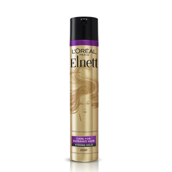L'Oreal Hairspray Elnett Care Damaged Hair Argan Oil 200ml