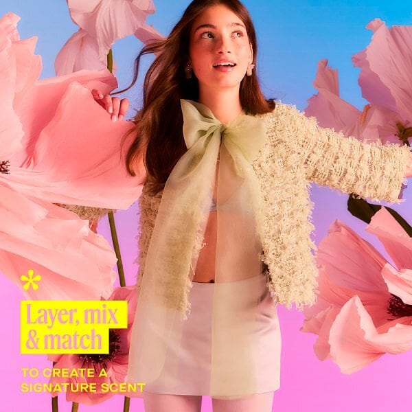 Daise Fragrance Body Mist Hello Raspberry & Mint 100 Ml