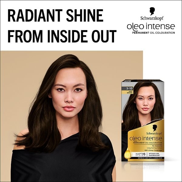 Schwarzkopf Oleo Intense Deep Brown Permanent Hair Dye