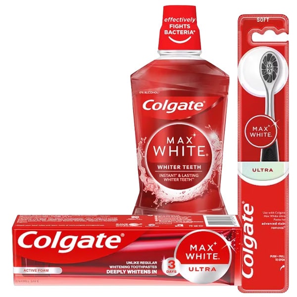 Colgate Whitening Routine Bundle