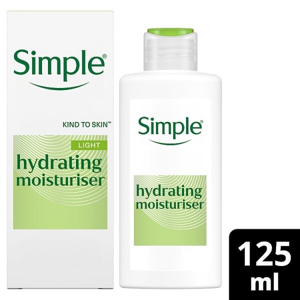 Simple Kind to Skin Hydrating Light Face Moisturiser 125ml