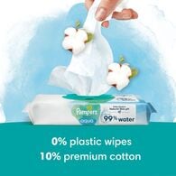 Pampers Harmonie Aqua Baby Wipes Plastic Free 48pack