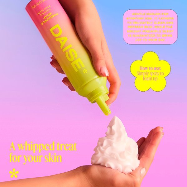 Daise Foaming Body Wash Pineapple 265 Ml