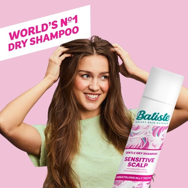 Batiste Sensitive Scalp Lightly Scented Dry Shampoo 200ml