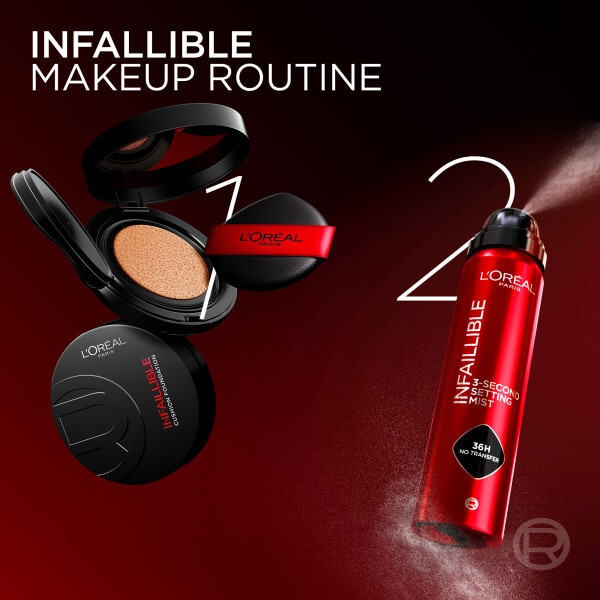 L'Oréal Paris Infallible Air Wear Cushion Foundation Shade 253