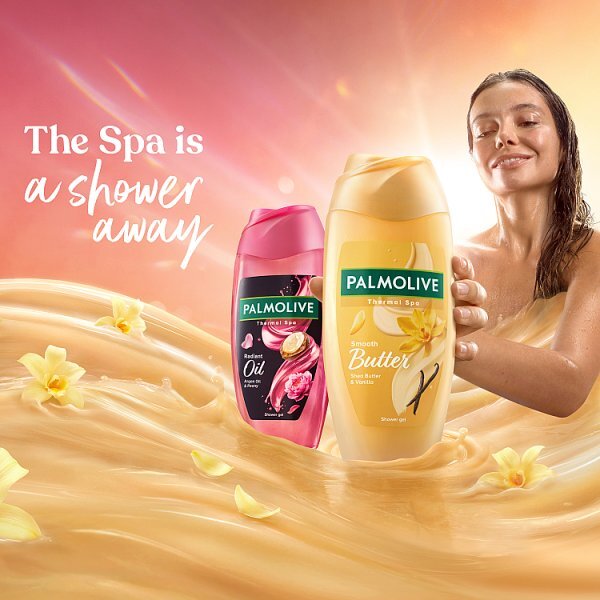 Palmolive Thermal Spa Radiant Oil Shower Gel Body Wash 400Ml