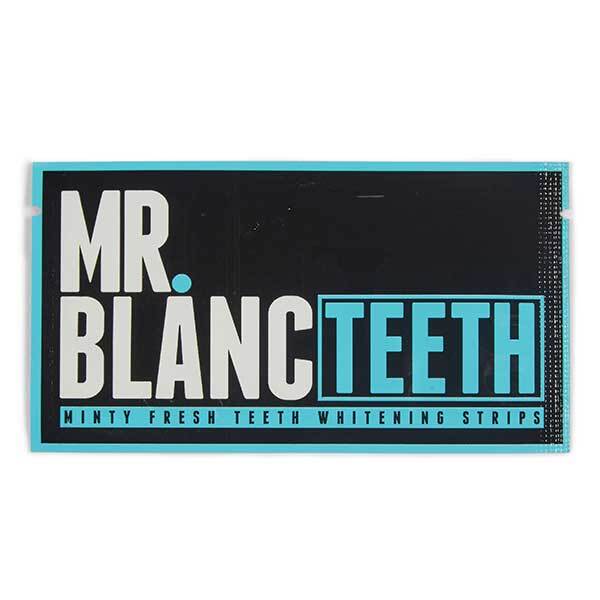 Mr Blanc Teeth Whitening Strips 2 Week Supply