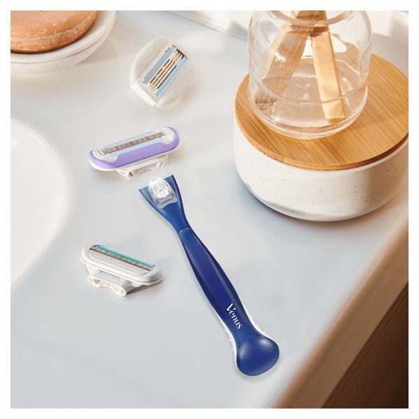Venus Deluxe Smooth Deep Blue Razor - 1 Blade
